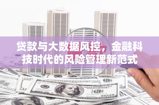 碌曲贷款与大数据风控，金融科技时代的风险管理新范式