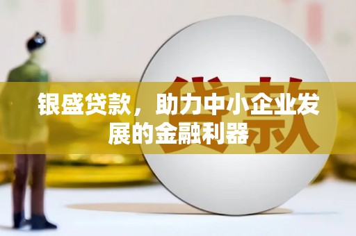 兴隆台银盛贷款，助力中小企业发展的金融利器