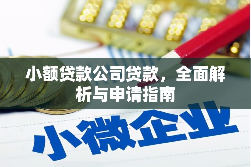 泗县小额贷款公司贷款，全面解析与申请指南