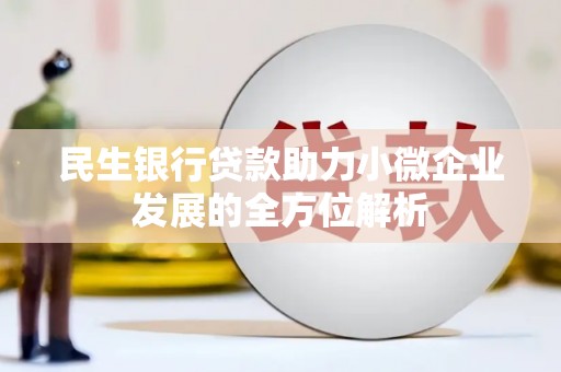 胶州民生银行贷款助力小微企业发展的全方位解析