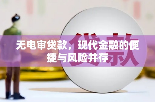新林无电审贷款，现代金融的便捷与风险并存