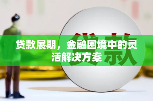 温州贷款展期，金融困境中的灵活解决方案