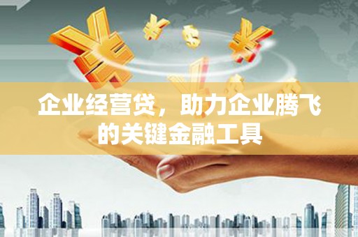 延安企业经营贷，助力企业腾飞的关键金融工具