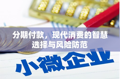 洪雅分期付款，现代消费的智慧选择与风险防范