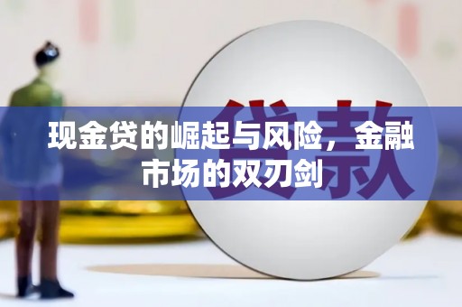 安康现金贷的崛起与风险，金融市场的双刃剑