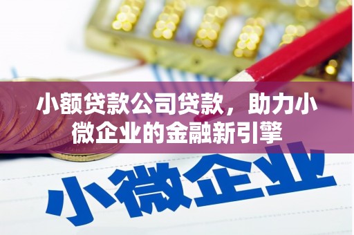深坑小额贷款公司贷款，助力小微企业的金融新引擎