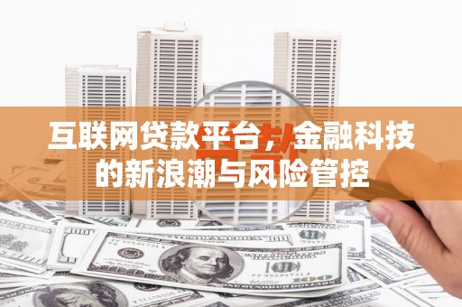 圣方济各堂区互联网贷款平台，金融科技的新浪潮与风险管控