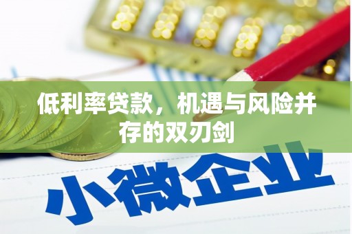 麦寮低利率贷款，机遇与风险并存的双刃剑
