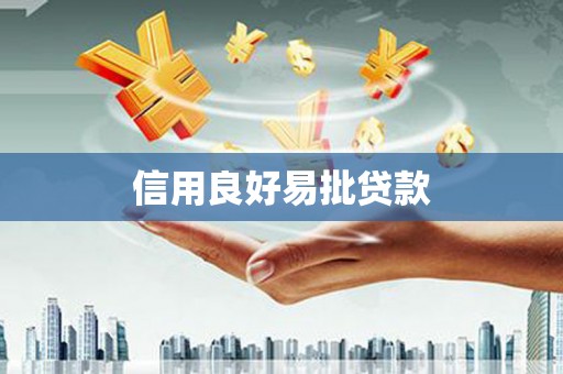 鱼池信用良好易批贷款